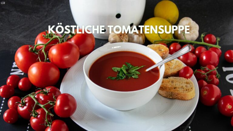 Tomatensuppe mit Flotte Lotte: Ein Leckerbissen für Ihre Geschmacksnerven